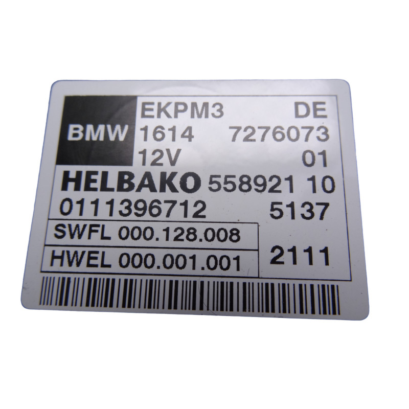 7276073 MODULO ELECTRONICO BMW SERIE 7 (F01/F02)