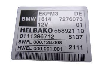 7276073 MODULO ELECTRONICO BMW SERIE 7 (F01/F02) 740d xDrive 2011 7276073 210556 BMW - 1