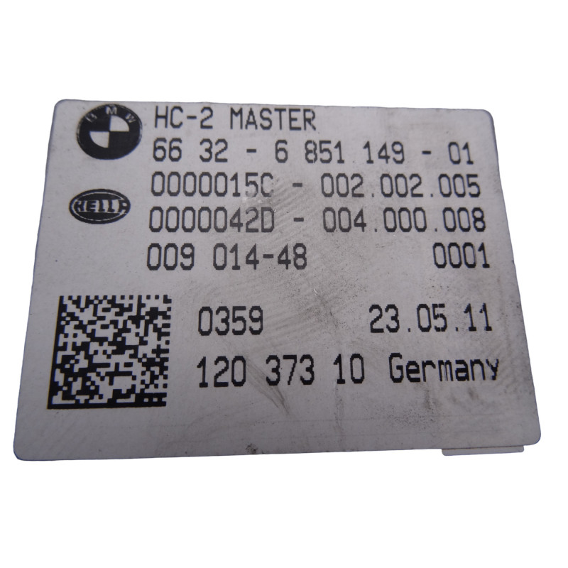 6851149 MODULO ELECTRONICO BMW SERIE 7 (F01/F02)
