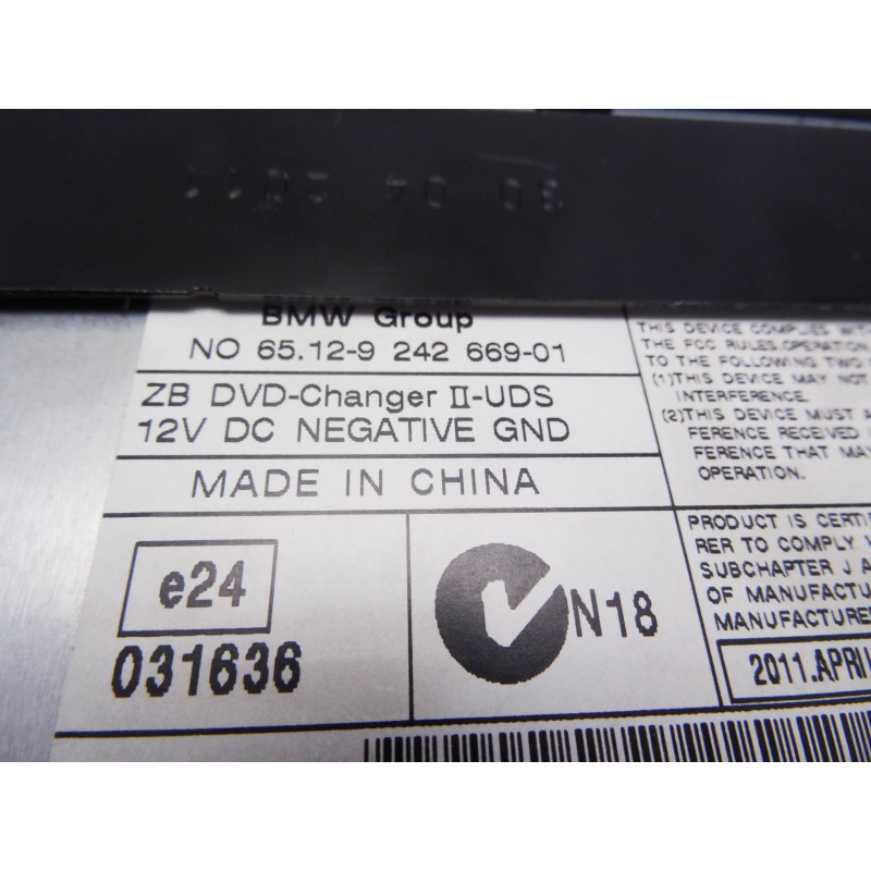 9242669 MODULO ELECTRONICO BMW SERIE 7 (F01/F02)