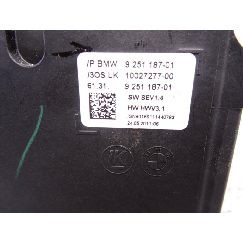 9251187 PALANCA CAMBIO BMW SERIE 7 (F01/F02) 740d xDrive 2011 9251187 210595 BMW - 2