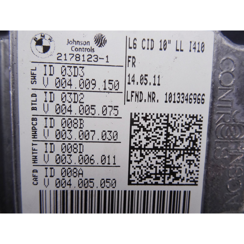 2178123 PANTALLA MULTIFUNCION BMW SERIE 7 (F01/F02) 740d xDrive 2011 2178123 210592 BMW - 2