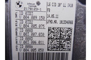 2178123 PANTALLA MULTIFUNCION BMW SERIE 7 (F01/F02) 740d xDrive 2011 2178123 210592 BMW - 2