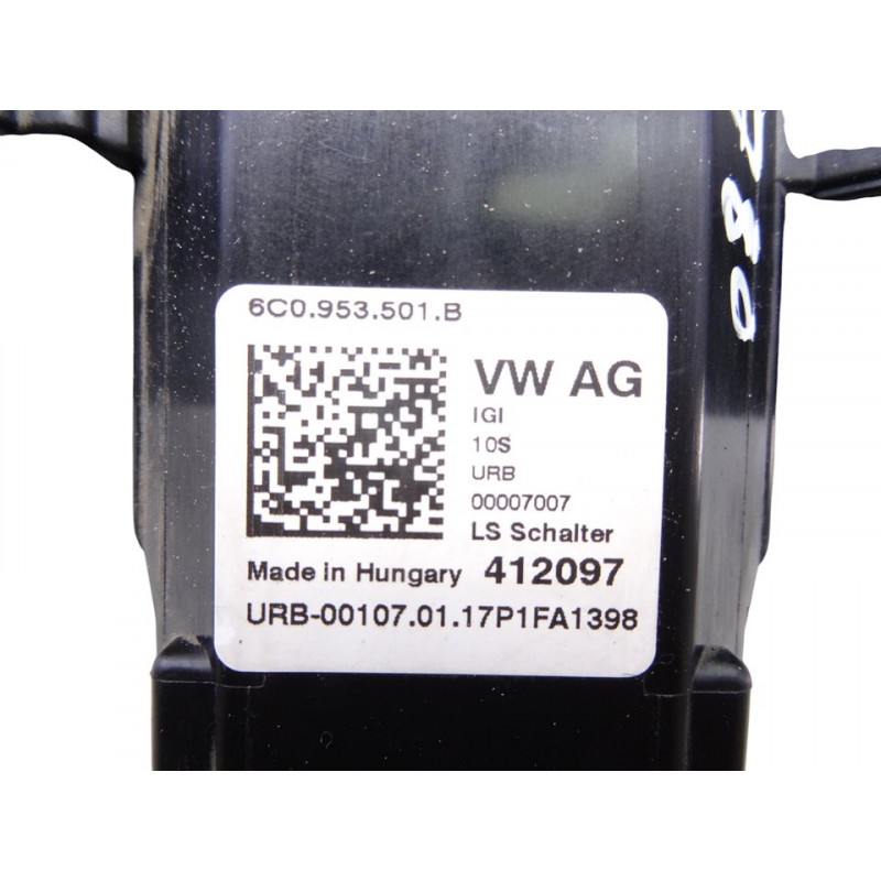 6C0953501B MANDO LUCES SEAT IBIZA (6P1)