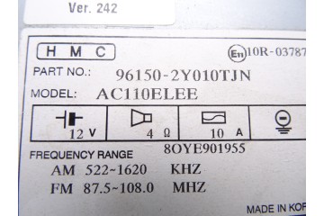 961502Y010TJN SISTEMA AUDIO / RADIO CD HYUNDAI IX35 (EL/LM) Style 2WD 2015 961502Y010TJN 212074 HYUNDAI - 6