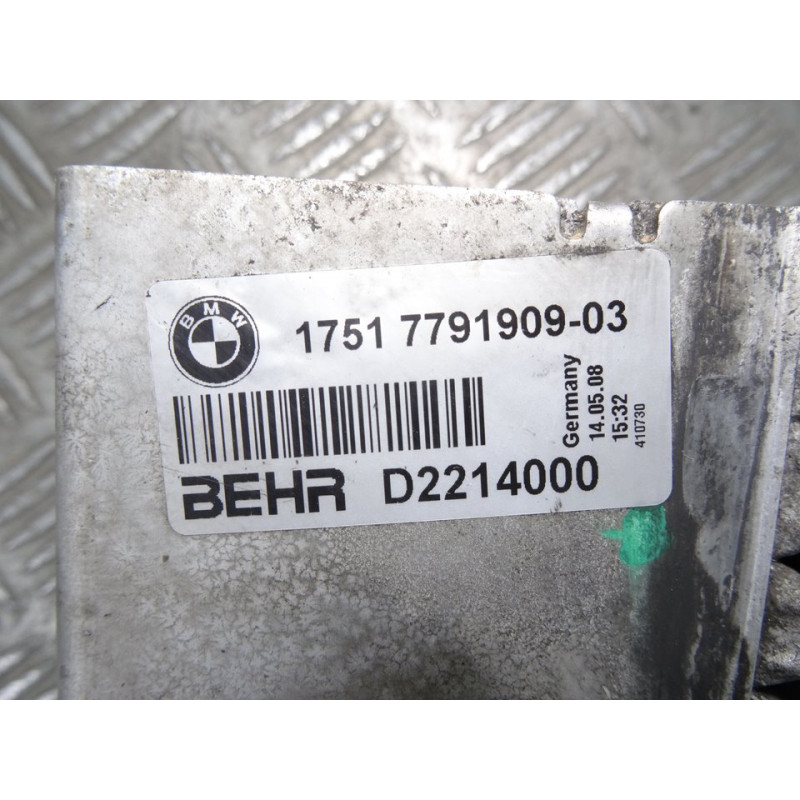7791909 INTERCOOLER BMW SERIE 6 COUPE (E63)
