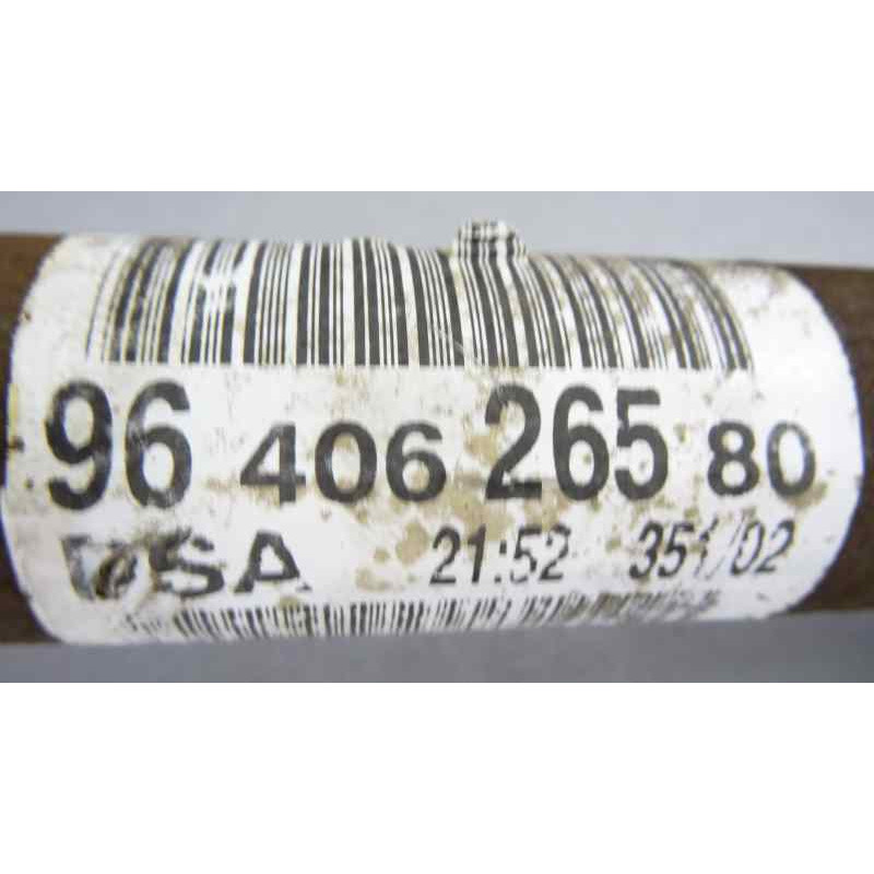 9640626580 TRANSMISION DELANTERA DERECHA PEUGEOT 206 CC CABRIO-COUPÉ CC 2003 9640626580 173054 PEUGEOT - 4