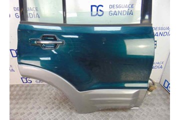 VERDE BOTELLA PUERTA TRASERA DERECHA MITSUBISHI MONTERO (V60/V70) 3.2 DI-D GLS Kaiteki (5-ptas.) 2001 VERDE BOTELLA 177043 MITSU