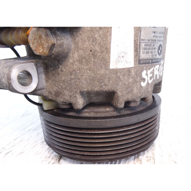 9156820 COMPRESOR AIRE ACONDICIONADO BMW SERIE 1 BERLINA (E81/E87) 116i 2007 9156820 207805 BMW - 2