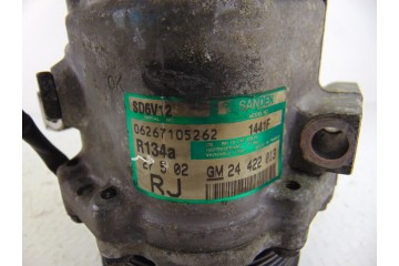 24422013  COMPRESOR AIRE ACONDICIONADO OPEL ASTRA G BERLINA Club 2002 24422013 199621 OPEL - 2