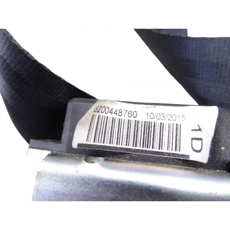 8200448760 CINTURON SEGURIDAD DELANTERO DERECHO RENAULT KANGOO II (F/KW0) Profesional 2015 8200448760 213582 RENAULT - 1