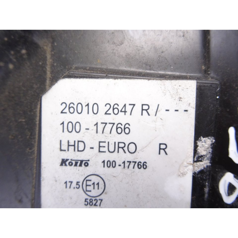 260102647R FARO DERECHO RENAULT KANGOO II (F/KW0) Profesional 2015 260102647R 213850 RENAULT - 3