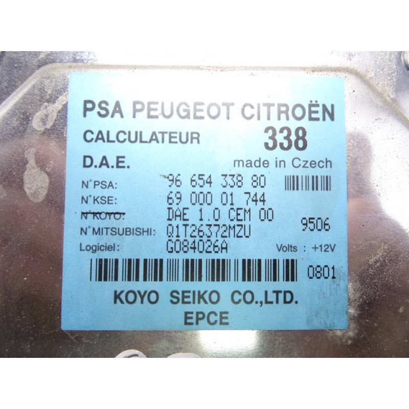 9665433880 MODULO ELECTRONICO CITROEN C3 1.1 Furio 2009 9665433880 213839 CITROEN - 2