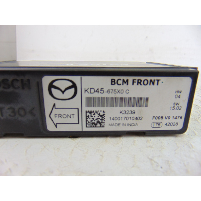 KD45-675XOC MODULO ELECTRONICO MAZDA 3 BERLINA / SEDÁN (BM/BN) Luxury 2014 KD45-675XOC 201008 MAZDA - 1