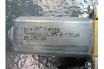 6922268  ELEVALUNAS DELANTERO DERECHO BMW SERIE 5 BERLINA (E60) 525d 2005 6922268 179660 BMW - 5