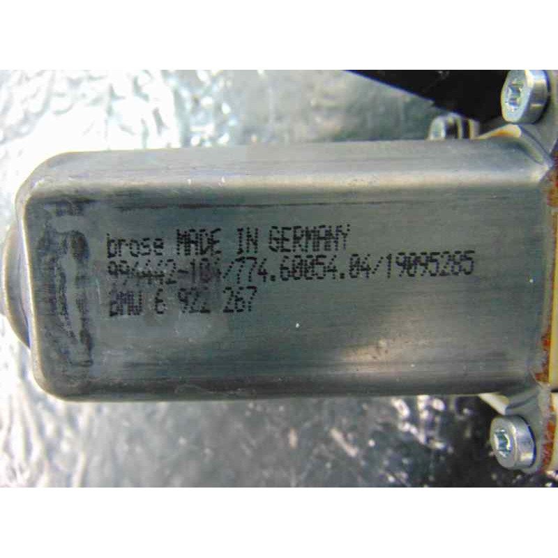 6922267 ELEVALUNAS DELANTERO IZQUIERDO BMW SERIE 5 BERLINA (E60)