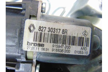 827303178R   ELEVALUNAS TRASERO DERECHO RENAULT SCENIC III (JZ) Dynamique 2011 827303178R 180264 RENAULT - 2