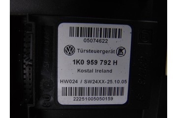 1K0959792H ELEVALUNAS DELANTERO DERECHO SEAT LEON (1P1) Reference 2006 1K0959792H 201958 SEAT - 1