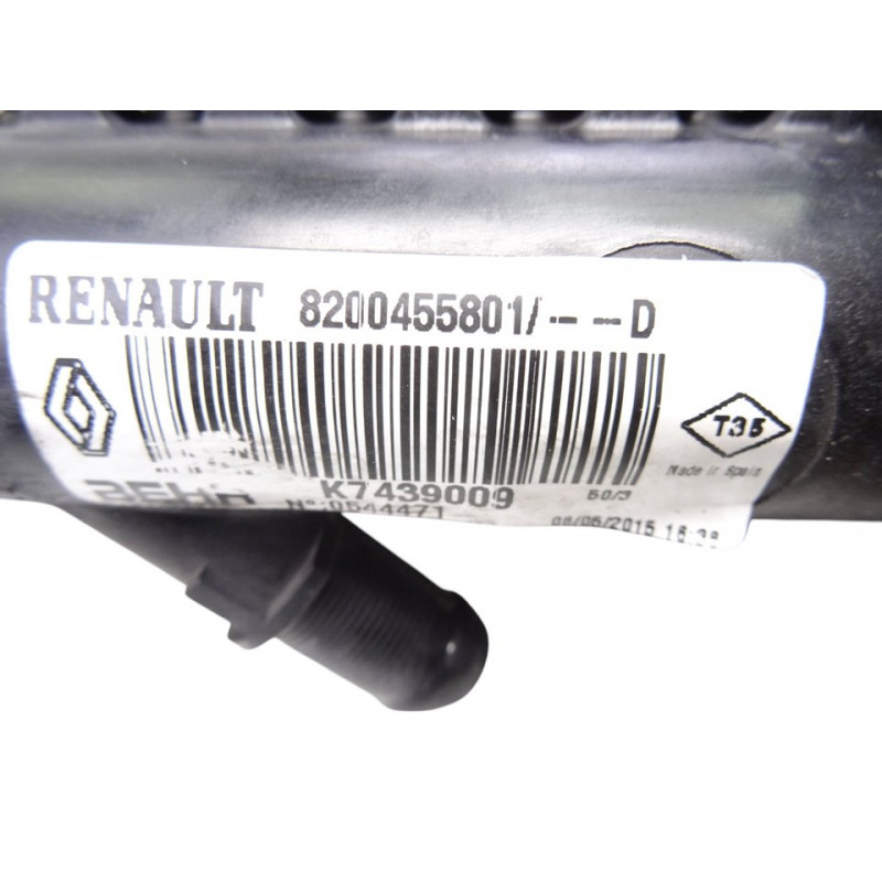 8200455801D RADIADOR AGUA RENAULT KANGOO II (F/KW0) Profesional 2015 8200455801D 213789 RENAULT - 3