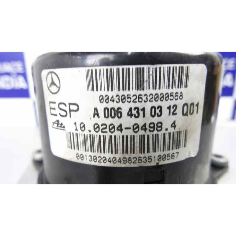 A0064310312 ABS MERCEDES-BENZ CLASE C (BM 203) FAMILIAR