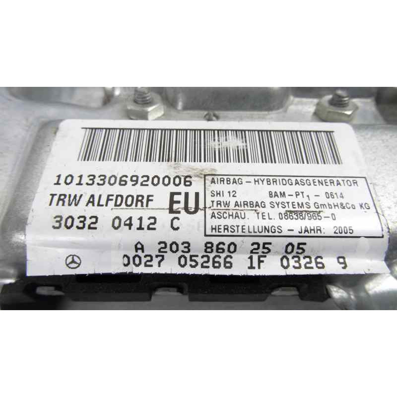 A2038602505 AIRBAG LATERAL DELANTERO IZQUIERDO MERCEDES-BENZ CLASE C (BM 203) FAMILIAR