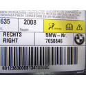7050846 AIRBAG LATERAL DELANTERO DERECHO BMW SERIE 6 COUPE (E63) 7050846 AIRBAG LATERAL DELANTERO DERECHO BMW SERIE 6 COUPE (E63)