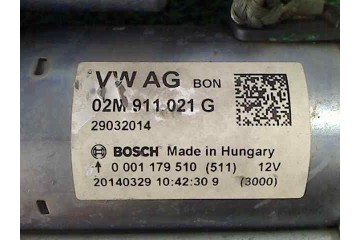 02M911021G MOTOR ARRANQUE VOLKSWAGEN POLO V (6C1)