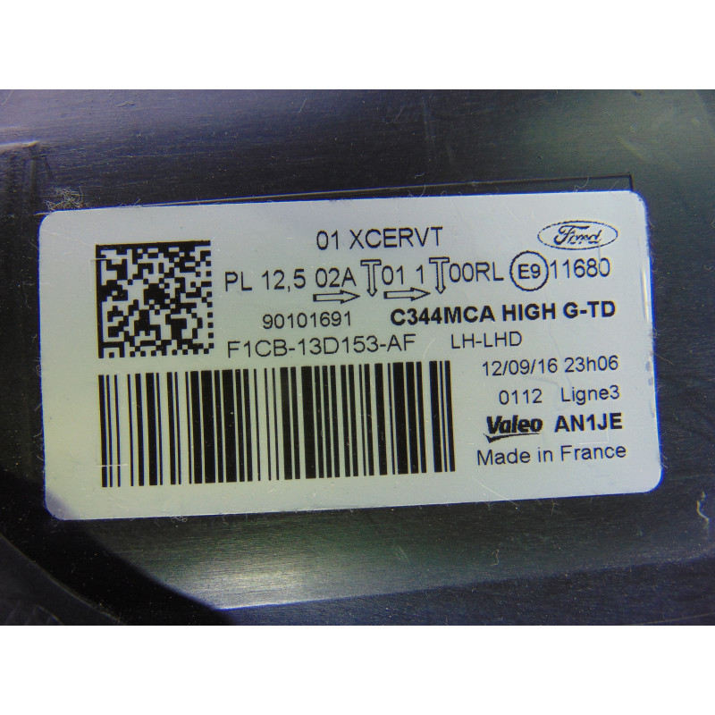 F1CB-13D153-AF  FARO IZQUIERDO FORD FOCUS BERLINA (CEW) Titanium F1CB-13D153-AF 181910 FORD - 10