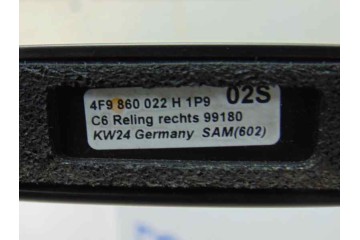 4F9860022H  BARRAS TECHO AUDI A6 AVANT (4F5) 3.0 TDI Quattro (171kW) 2006 4F9860022H 176836 AUDI - 7