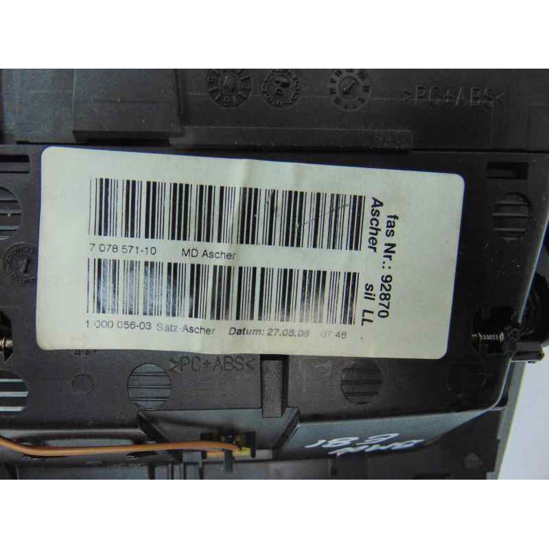 7078571 CENICERO BMW SERIE 1 BERLINA (E81/E87) 118d 2008 7078571 187315 BMW - 3