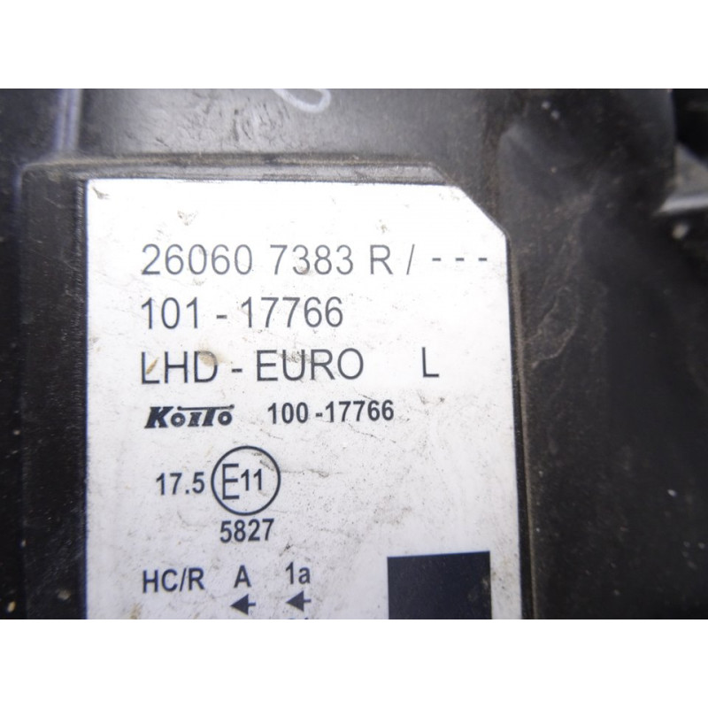 260607383R FARO IZQUIERDO RENAULT KANGOO II (F/KW0) Profesional 2015 260607383R 213851 RENAULT - 2