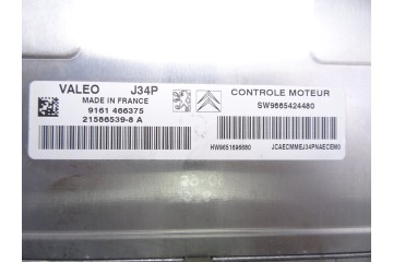 9665424480  CENTRALITA MOTOR UCE CITROEN C3 1.1 Furio 2009 9665424480 213838 CITROEN - 2