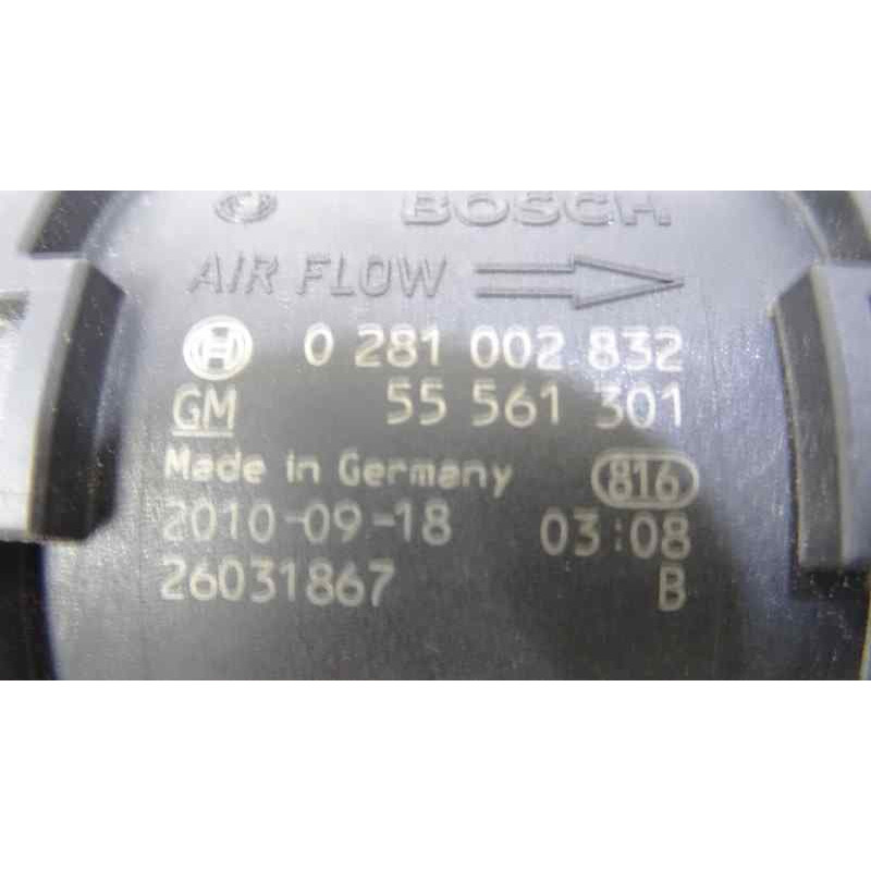 55561301 CAUDALIMETRO OPEL ASTRA H CARAVAN Cosmo 55561301 161361 OPEL - 2