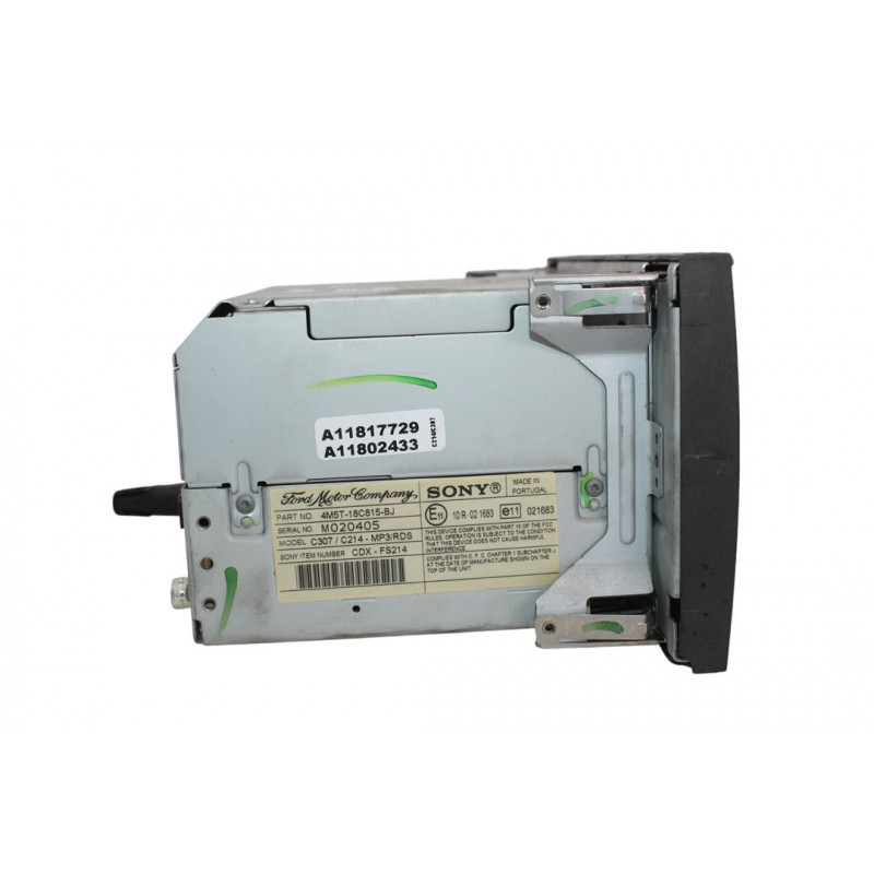 4M5T18C815BJ SISTEMA AUDIO / RADIO CD FORD FOCUS BERLINA (CAP) Trend 2005 4M5T18C815BJ 213438 FORD - 1