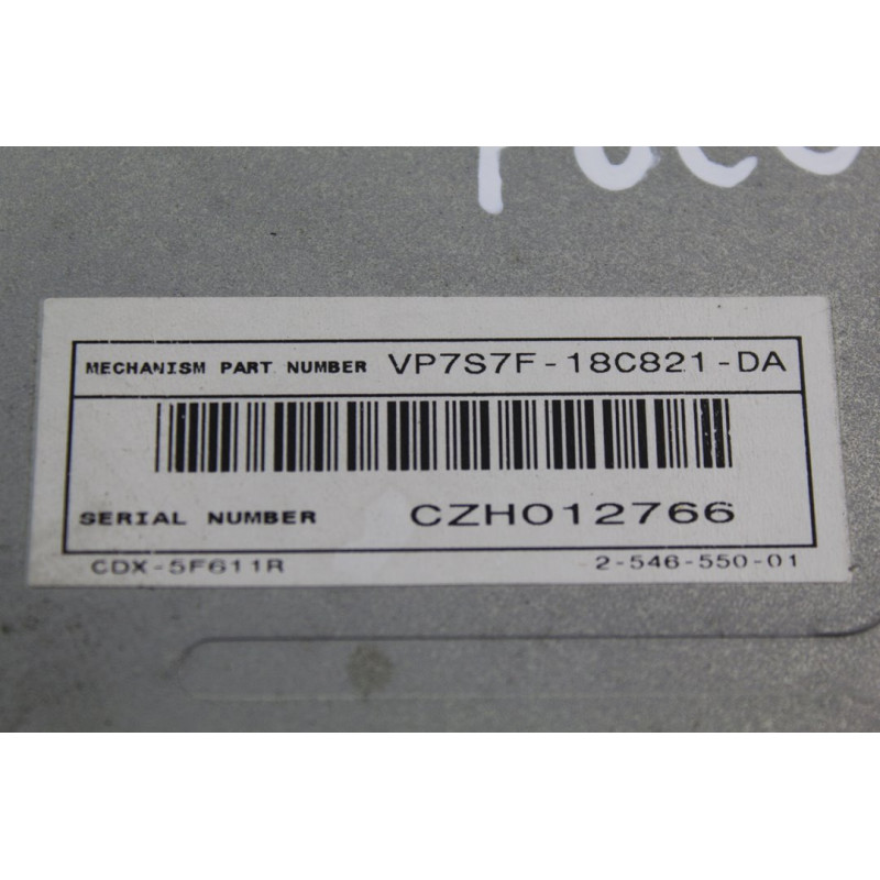 4M5T18C815BJ SISTEMA AUDIO / RADIO CD FORD FOCUS BERLINA (CAP) Trend 2005 4M5T18C815BJ 213438 FORD - 5