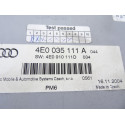 4E0035111A  MODULO ELECTRONICO AUDI A8 (4E) 3.0 TDI Quattro 2005 4E0035111A 207854 AUDI - 3