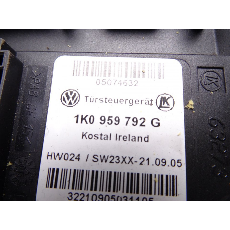 1K0959792G ELEVALUNAS DELANTERO DERECHO SEAT TOLEDO (5P2) Sport-up 2006 1K0959792G 213063 SEAT - 2