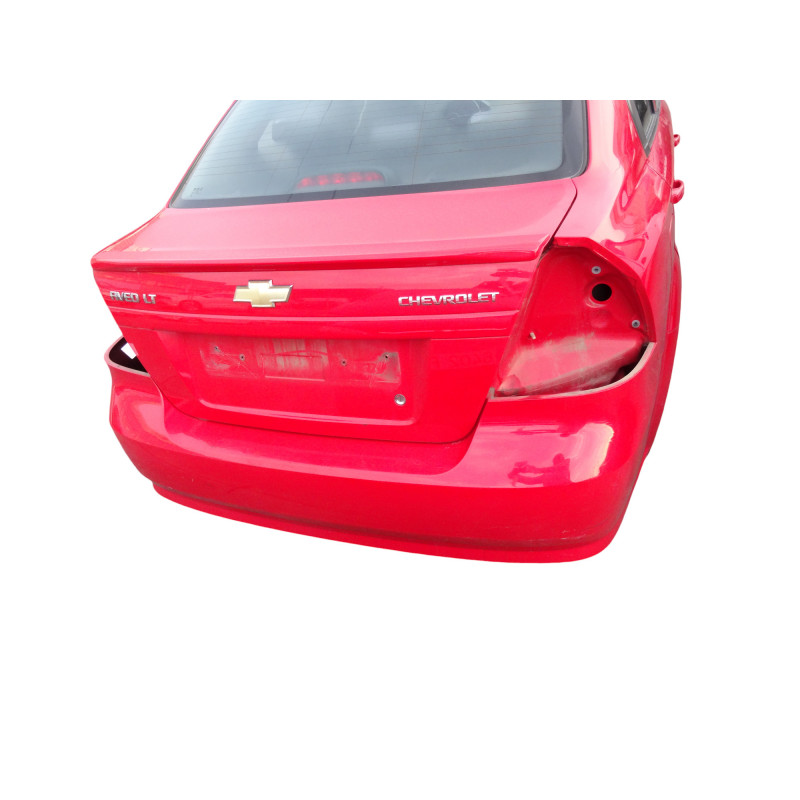 ROJO PARAGOLPES TRASERO CHEVROLET AVEO BERLINA LT 2010 ROJO 212223 CHEVROLET - 1