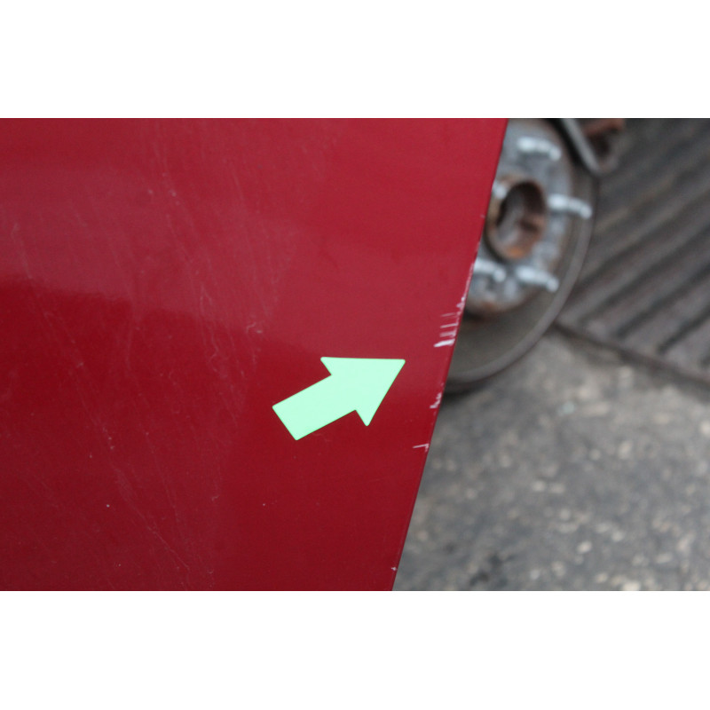 GRANATE PUERTA TRASERA IZQUIERDA CHEVROLET CRUZE LS 2010 GRANATE 211946 CHEVROLET - 2