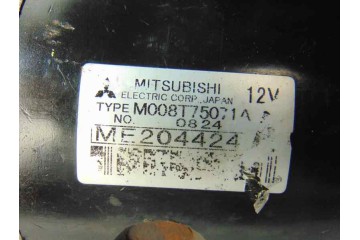 M008T75071A  MOTOR ARRANQUE MITSUBISHI MONTERO (V60/V70) 3.2 DI-D Avance (5-ptas.) 2000 M008T75071A 187387 MITSUBISHI - 1