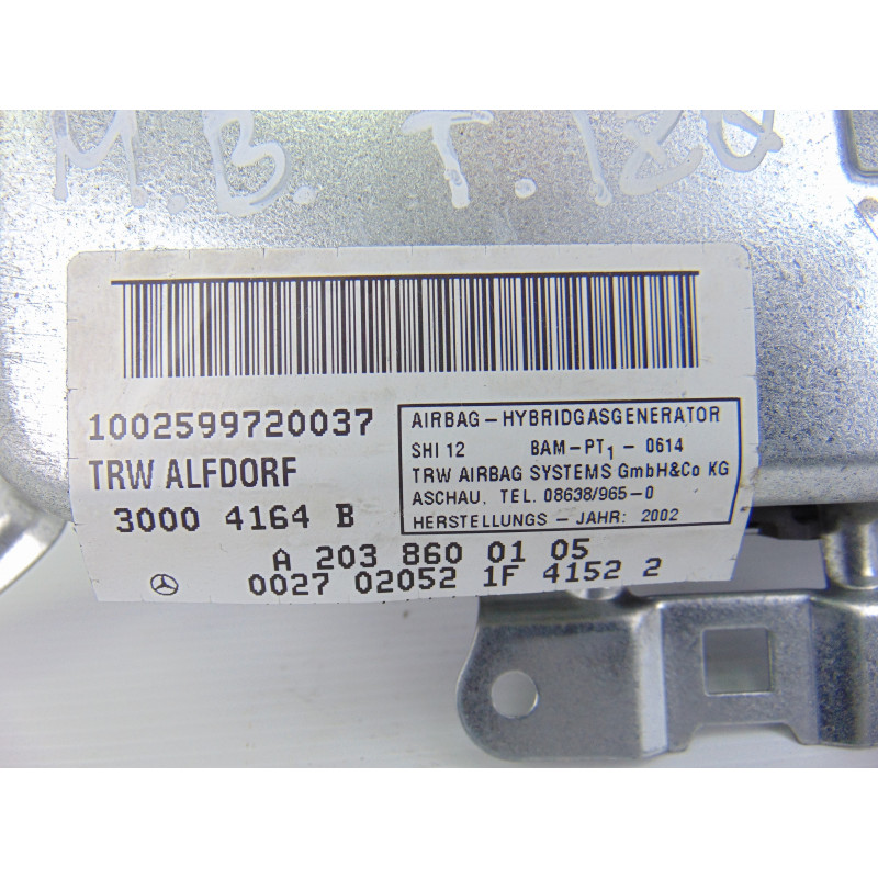 A2038600105 AIRBAG LATERAL TRASERO IZQUIERDO MERCEDES-BENZ CLASE E (BM 211) BERLINA