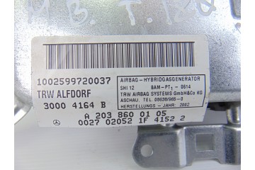 A2038600105 AIRBAG LATERAL TRASERO IZQUIERDO MERCEDES-BENZ CLASE E (BM 211) BERLINA