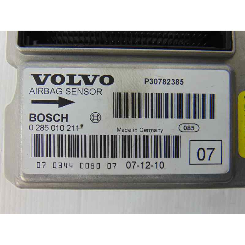 P30782385 CENTRALITA AIRBAG VOLVO S60 BERLINA