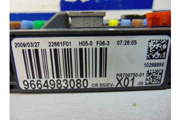 9664983080 CAJA RELES / FUSIBLES PEUGEOT 207