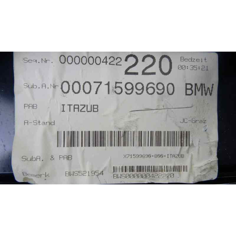 71599690 GUANTERA BMW SERIE X3 (E83)