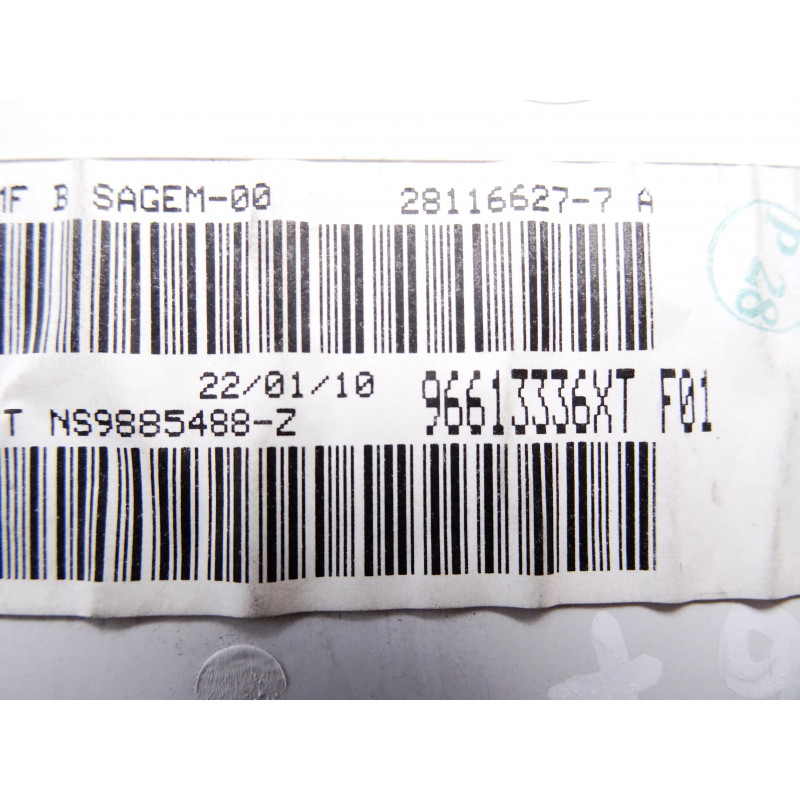 96613336 PANTALLA MULTIFUNCION PEUGEOT 206 + Básico 2010 96613336 211417 PEUGEOT - 2