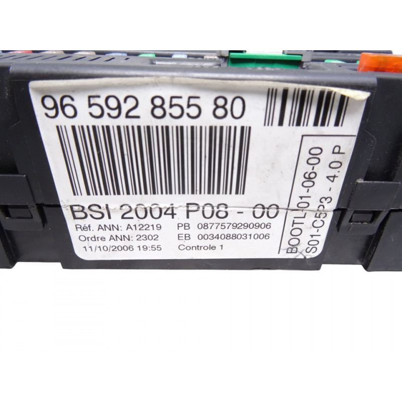 9659285580 CAJA RELES / FUSIBLES CITROEN C4 BERLINA