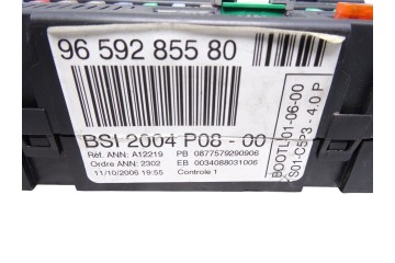 9659285580  CAJA RELES / FUSIBLES CITROEN C4 BERLINA Collection 2006 9659285580 212851 CITROEN - 2