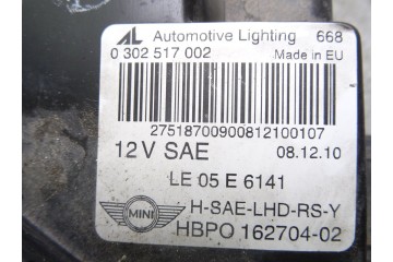0302517002 FARO DERECHO MINI MINI (R56) Cooper S 2007 0302517002 214055 MINI - 3