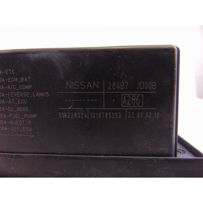 284B7JD00B CAJA RELES / FUSIBLES NISSAN QASHQAI (J10)